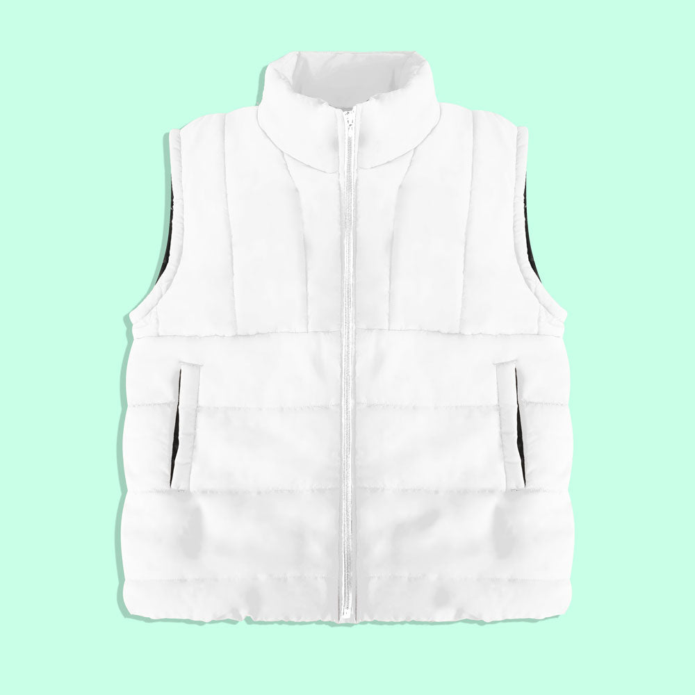 Rising Unisex Haugesund Zipper Body Warmer Gilet Men's Gilet IST White S 