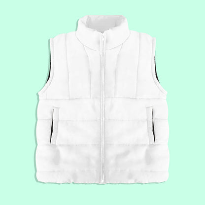 Rising Unisex Haugesund Zipper Body Warmer Gilet Men's Gilet IST White S 