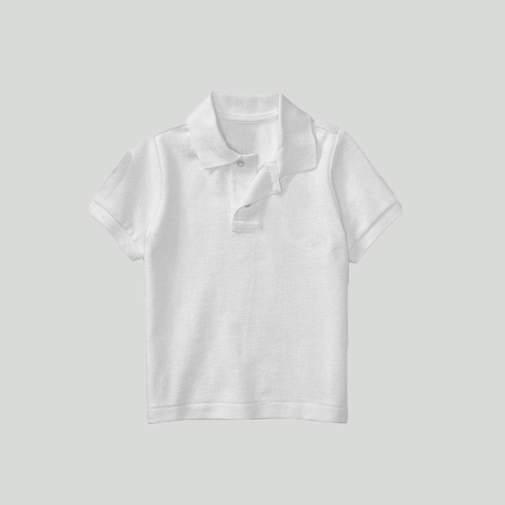 Polo Republica Boy's Charlemagne Polo Shirt Boy's Polo Shirt Polo Republica White 4 Years 