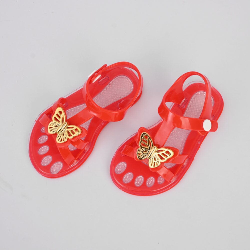 Soft leather Girl sandal shoes with combined straps design. MG089 |  OkaaSpain