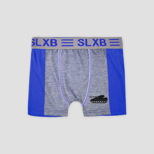 SLXB Kid's Comfortable Boxer Brief Kid's Underwear Bohotique Royal Blue S 